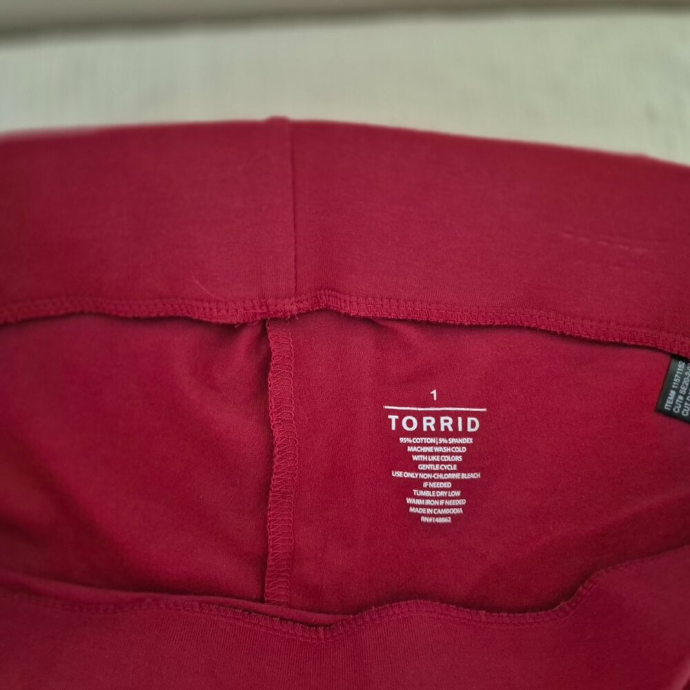 3/$25 Red Leggings - Picture 2 of 4